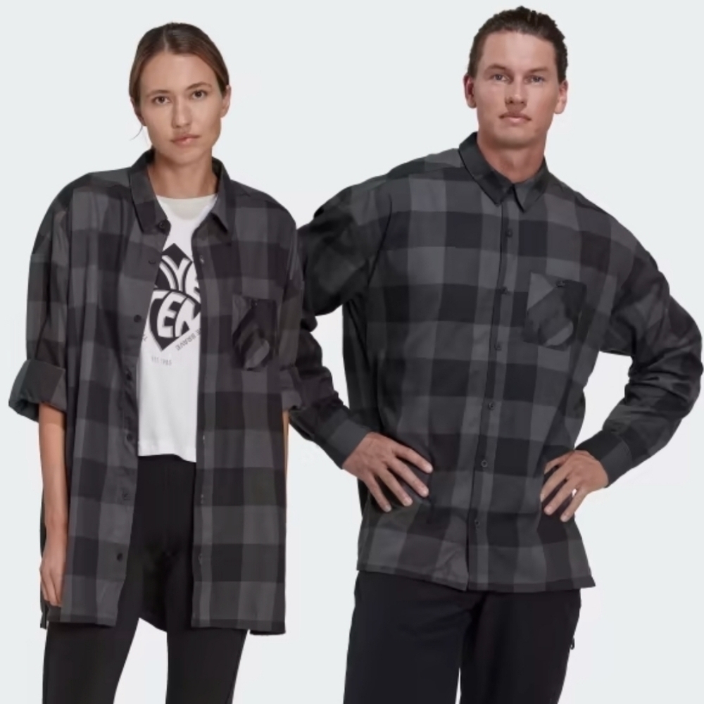 ADIDAS 5.10 Brand of The Brave Flannel Shirt Sz. L Sporty Gender neutral
